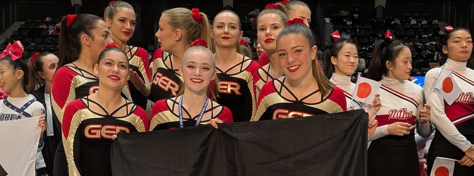 Wiesbadener Cheerleader holen WM-Silber