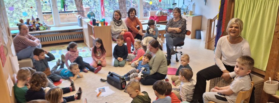 Rundfunk Meißner war im Kindergarten