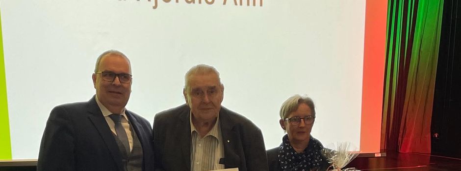 Ehrung für Albert Tiedemann