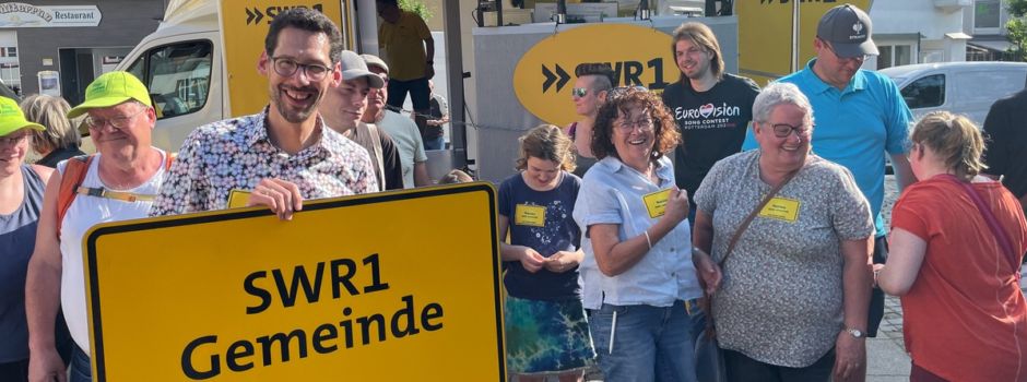Radiosender SWR1 sendet live aus Ober-Olm
