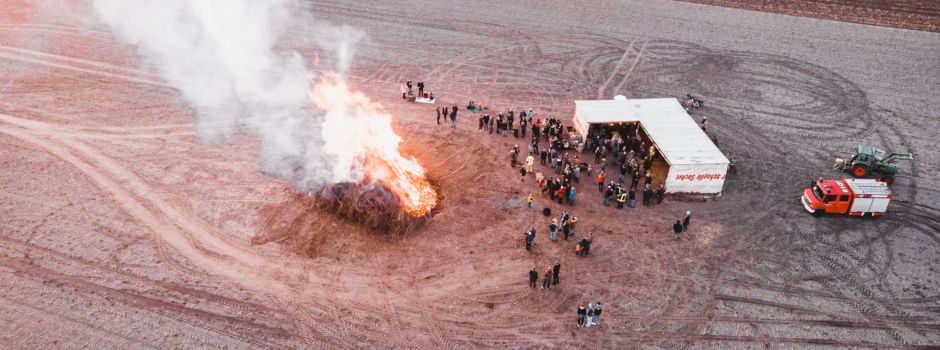 Osterfeuer in Welle und Kampen 🔥🐰