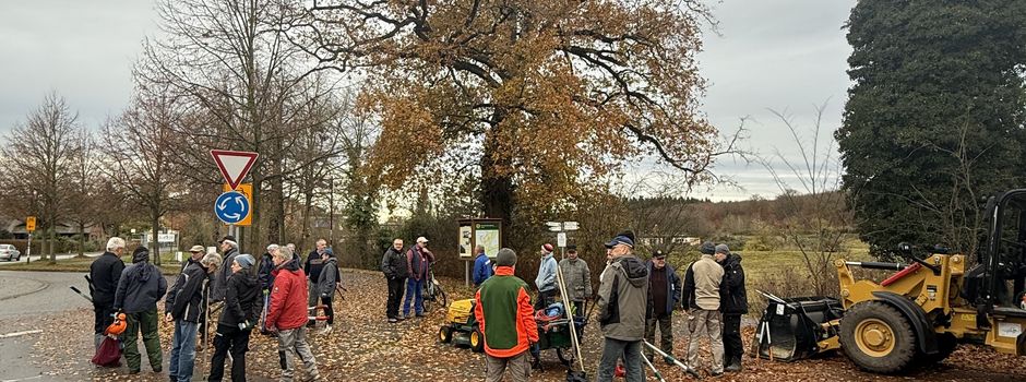 Viele fleißige Hände beim Naturpflegeeinsatz 💪🏻🍂  am 15.11.2025