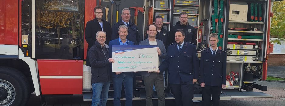 Beverstedt gewinnt den Glasfaser-Wettbewerb: 5.000 Euro für die Kinder- und Jugendfeuerwehr