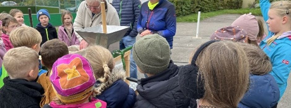 Besuch des OGV in der Grundschule