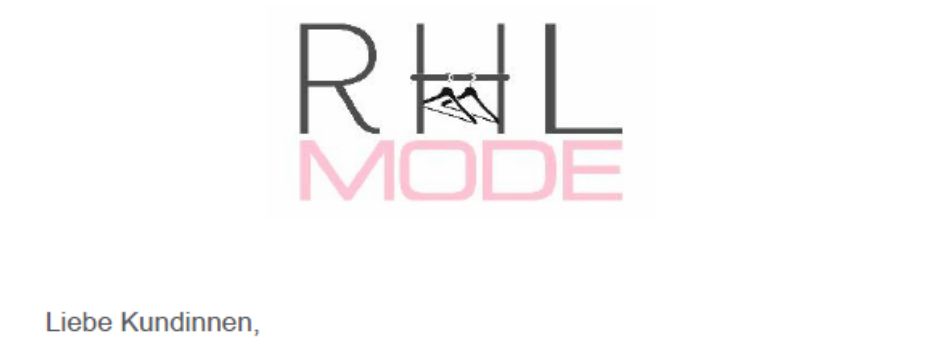 RHL Mode Öffnungszeiten September 2026
