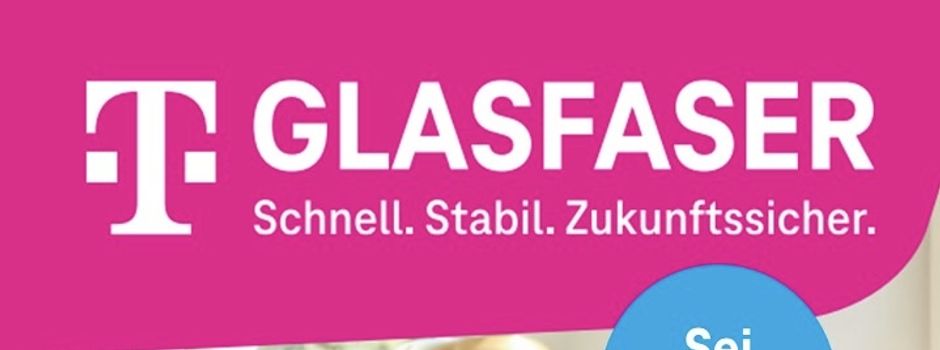 Bauzeitenplan zum Glasfaserausbau