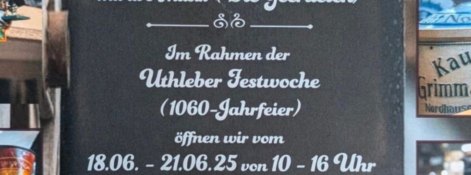 Trödelscheune Uthleben lädt ein