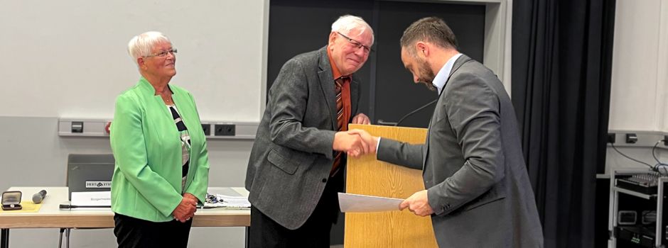 Stadt Rotenburg verleiht Stadtverdienstnadel an Claus Riemenschneider