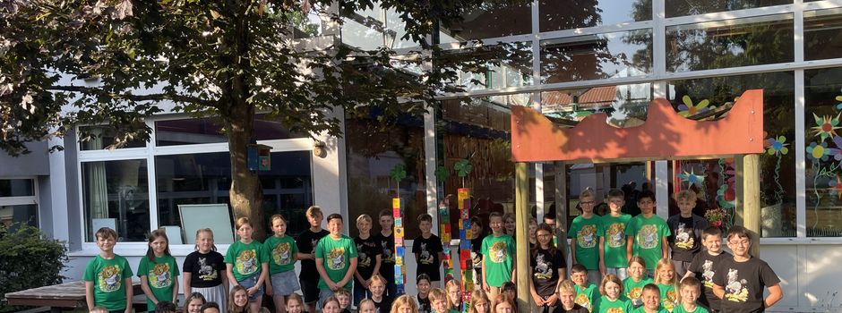 Wilbrandschule feiert den Abschied ihrer Viertklässler im Schulgarten