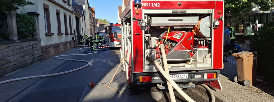 Feuerwehreinsatz in Undenheim