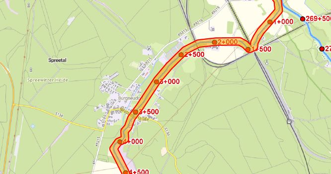 Kontrollflüge mit Drohnen entlang der Kleinen Spree am 20.08.2026
