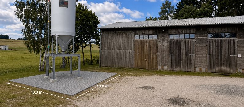 Neues Salzsilo für unseren Winterdienst