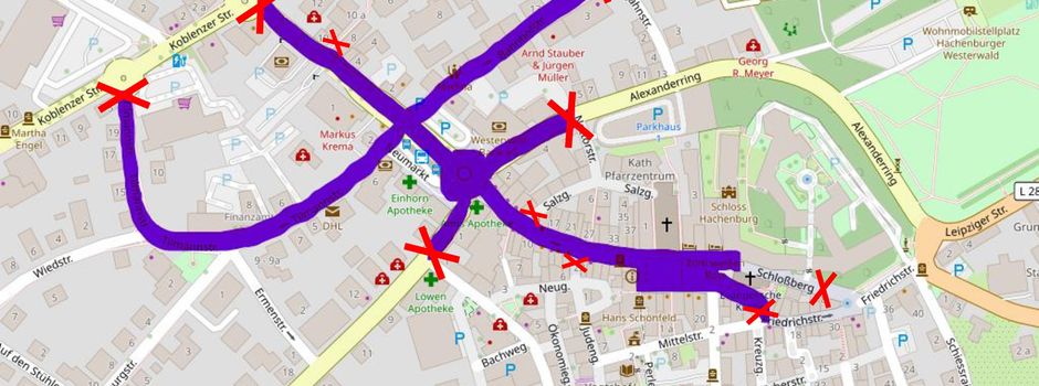 Straßensperrungen zum Katharinenmarkt – Wichtige Hinweise auch für Anliegerinnen, Anlieger und Lieferanten