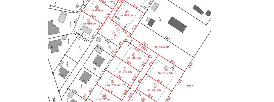Neues Baugebiet in Bliedersdorf: Drei Bauplätze noch frei