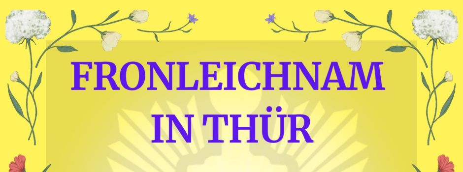 Fronleichnam in Thür