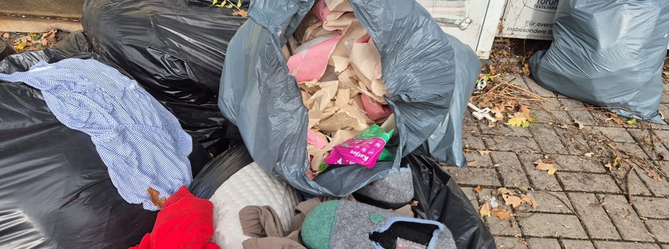 👕 Altkleidercontainer sind keine Ablagestellen