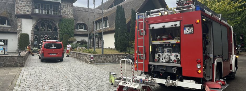 Einsatz freiwillige Feuerwehr Koserow