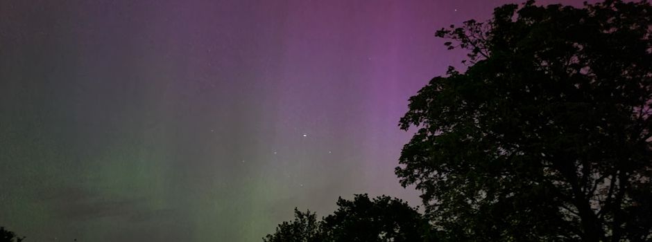 Polarlichter über Herzebrock-Clarholz