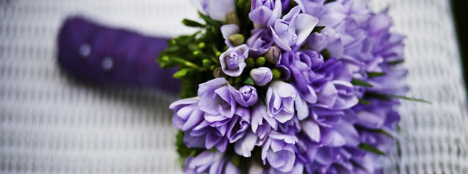Blumenstock-Binden beim Kinderfest in Klanxbüll
