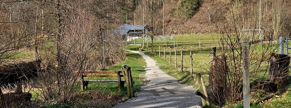 Kiesweg an der Elz erneuert