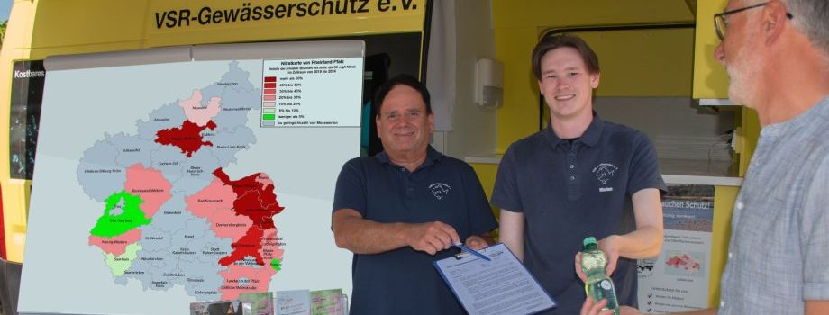 Labormobil untersucht in Alzey Brunnenwasser