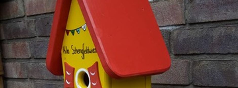 Vogelhäuschen von Kita Gelände entwendet