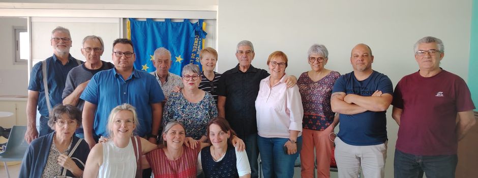 Freundschaftliche Begegnungen
des Verschwisterungsclubs in
Couhe- Valence-en Poitou