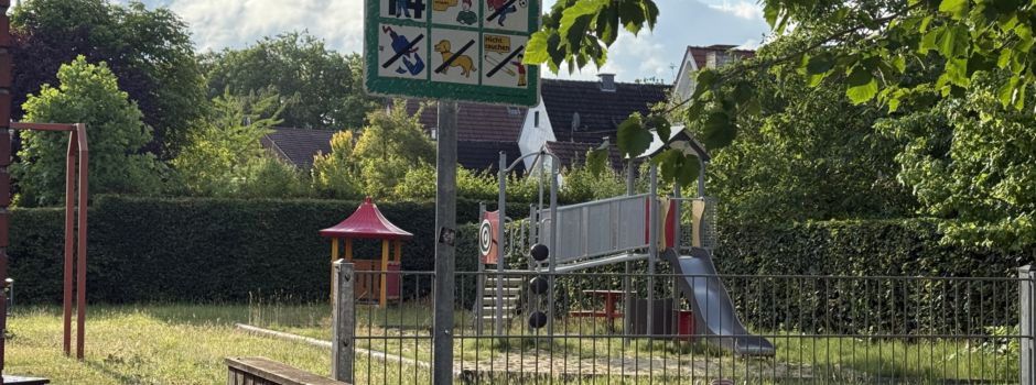 Schließung des Spielplatzes Kolpingstraße: Anliegerversammlung am 7. Juli