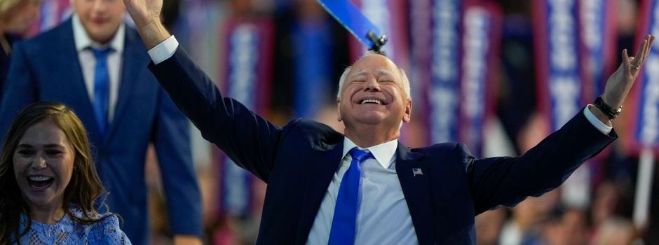 Harris-Vize Walz wirbt für Einheit und warnt vor Trump