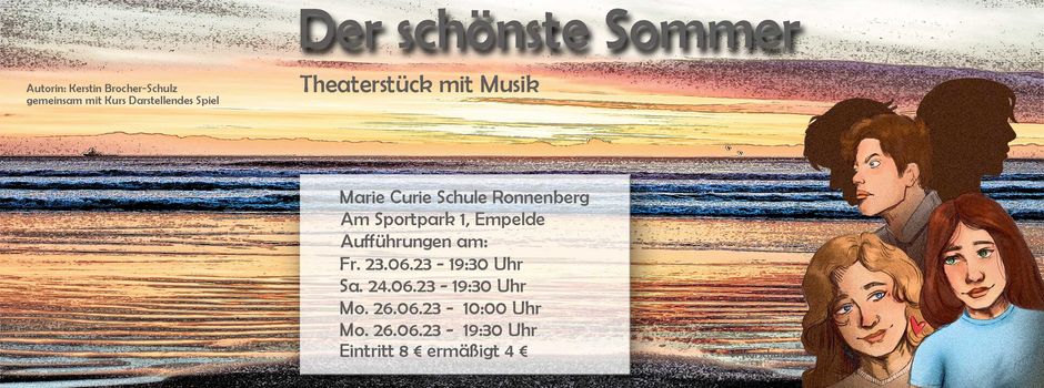 Einladung zur Musiktheaterproduktion – „Der schönste Sommer“