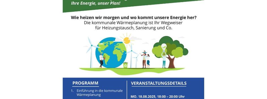 Einladung zur Bürgerveranstaltung