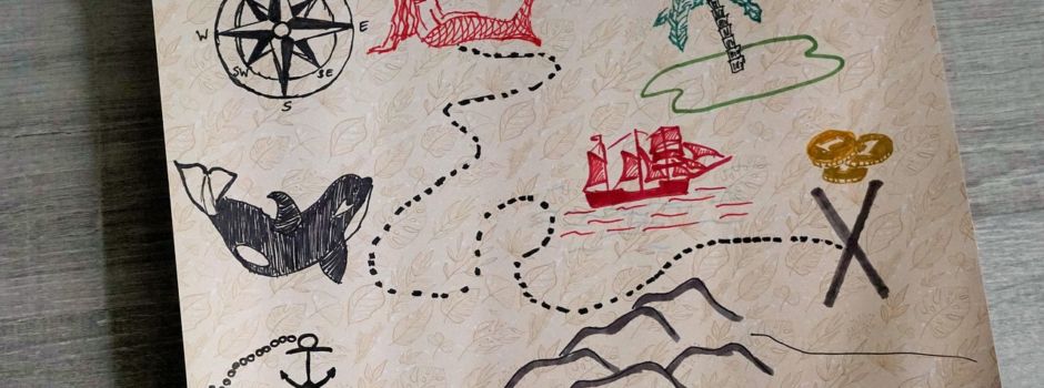 Auf großer Fahrt zur Schatzsuche