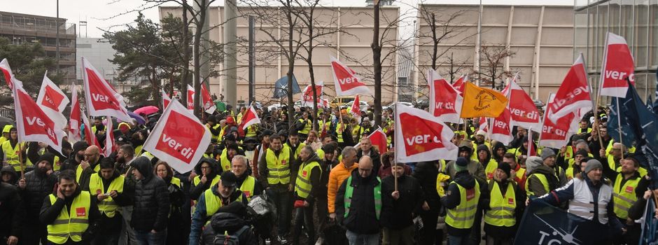 Verdi wertet Warnstreik bei Lufthansa als großen Erfolg