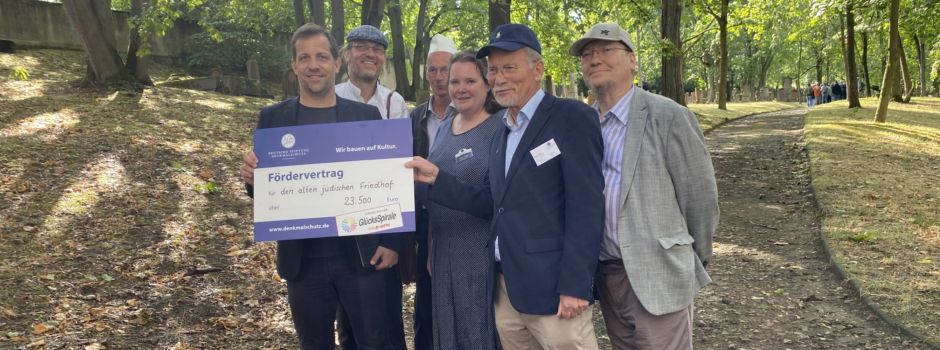 Alter Jüdischer Friedhof Mainz: Beginn der Restaurierung