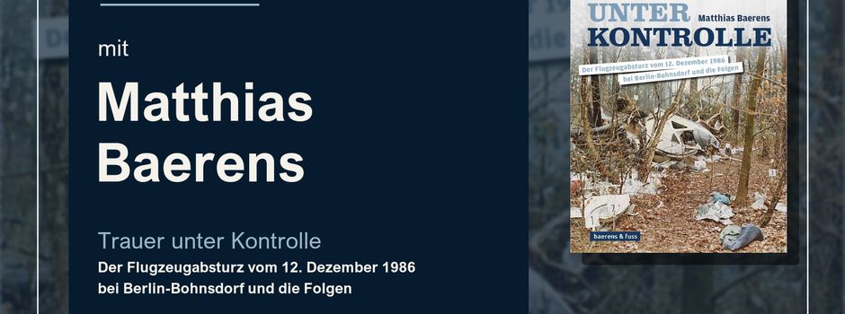 Autorenlesung mit Matthias Baerens