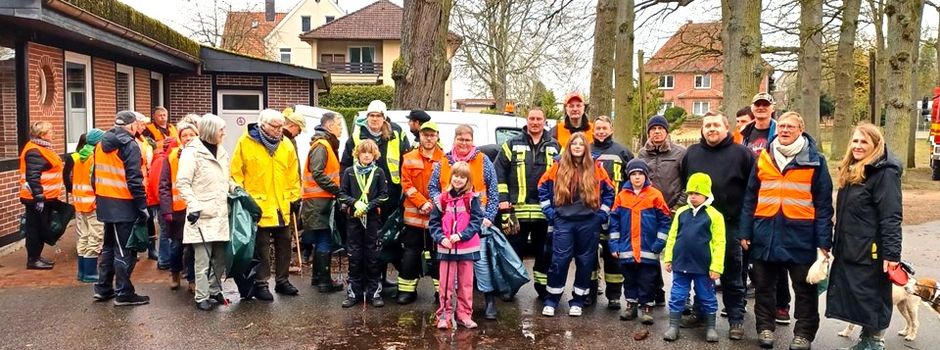 Viele Helfer beim Tag der sauberen Landschaft