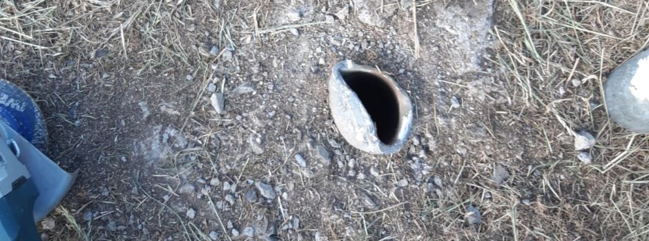 Erneute Sachbeschädigung im Bereich der Absperrung Alte Poststraße