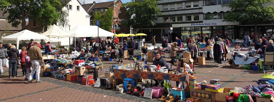 Flohmärkte im Raum Niederkassel an den kommenden Wochenenden