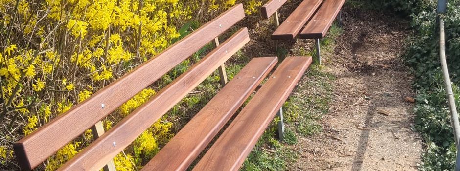 Neue Lieblingsbänke🪑