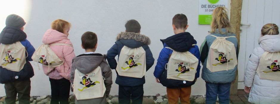 CJD‑Vorschulkinder entdecken die Bücherei St. Christina