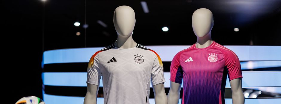 DFB-Trikots für Heim-EM: Klassisch weiß und knallig pink