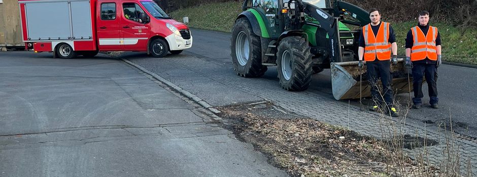 Regeneinlaufschächte gereinigt