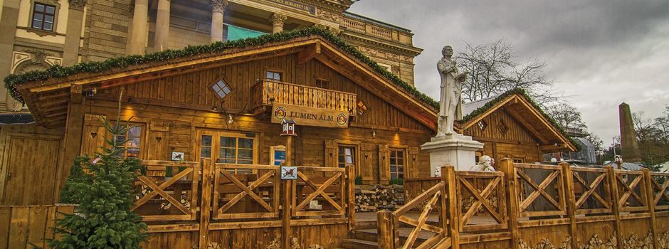 Neue Alm-Hütte kommt ans Kurfürstliche Schloss