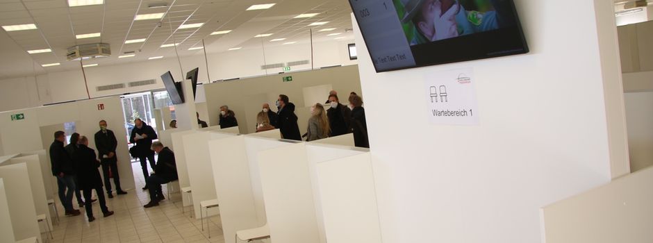 Impfzentrum des Kreises Gütersloh ist startklar