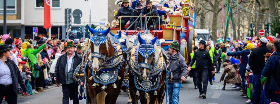 Warum gehen immer noch Pferde beim Mainzer Rosenmontagszug mit?
