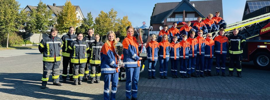 Erfolgreiches Wettkampfjahr für die Jugendfeuerwehr Herzebrock-Clarholz