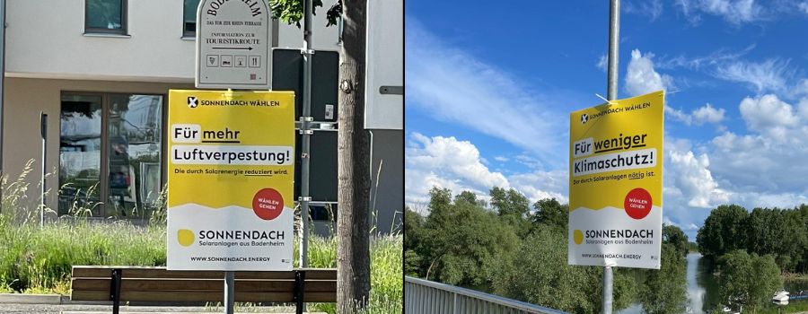 Rätsel um Wahlplakate in Rheinhessen