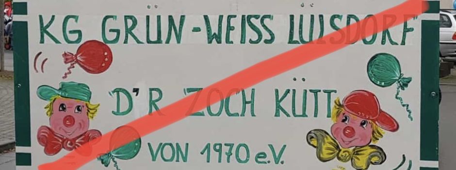 Lülsdorf: Karnevalszug 2022 abgesagt