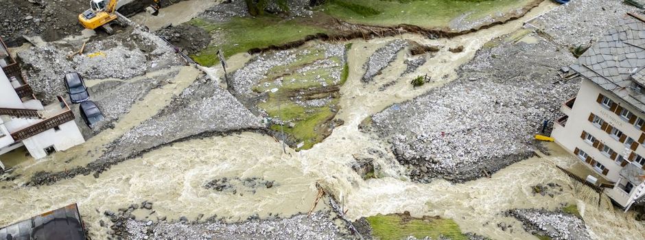 Vier Tote nach Unwettern mit Erdrutsch in der Schweiz
