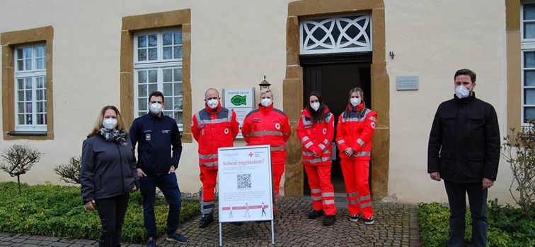 DRK-Testzentrum in Herzebrock-Clarholz erhält Betrieb vorerst aufrecht